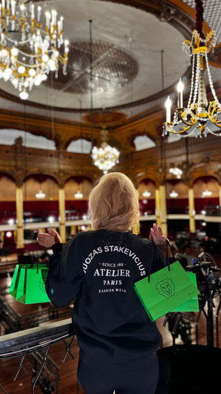 From Vilnius to Paris - @Greta Lion made it to the PFW runway