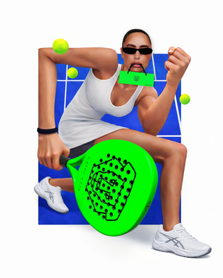 Greta Lion x Tennis space Ladies padel cup
